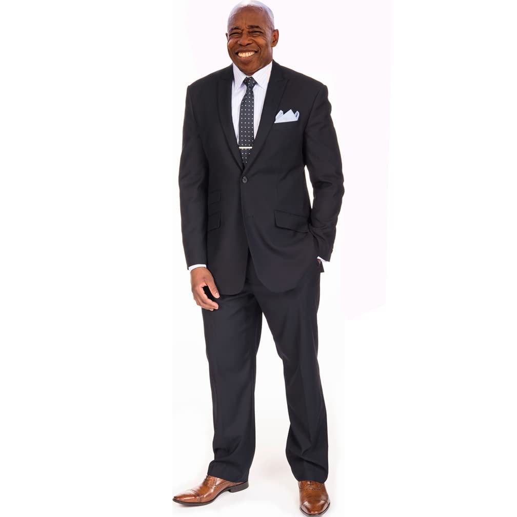 H38125 New York City Mayor Elect Eric Adams Cardboard Cutout Standup - AT TEN Distribution