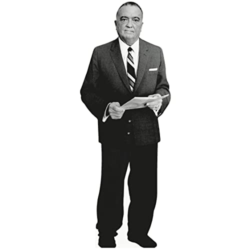 H38137 J Edgar Hoover FBI Founder Director Cardboard Cutout Standee Standup - AT TEN Distribution