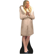 H38161 Marjorie Taylor Greene State of The Union White Fur Coat Cardboard Cutout Standee Standup - AT TEN Distribution