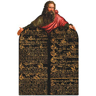 H48819 Moses and The Ten Commandments Cardboard Cutout Standee Standup - AT TEN Distribution