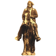 H49899 Geronimo on Horse Apache Leader Cardboard Cutout Standee Standup - AT TEN Distribution