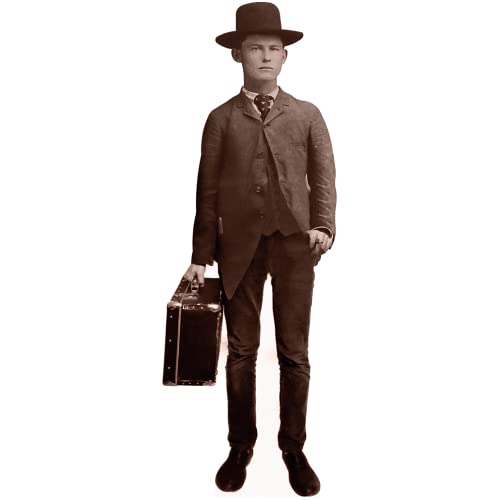 H49904 Bob Dalton Old West Bank Robber Outlaw Cardboard Cutout Standee Standup - AT TEN Distribution