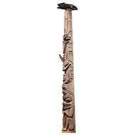 H49910 Nanasimget and Whale Totem Pole Cardboard Cutout Standee Standup - AT TEN Distribution