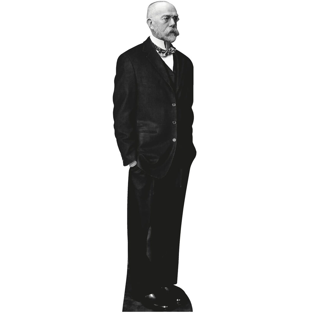 H52795 Robert Koch March 24 Isolated Tubercle Bacillus Tuberculosis Cardboard Cutout Standee Standup - AT TEN Distribution