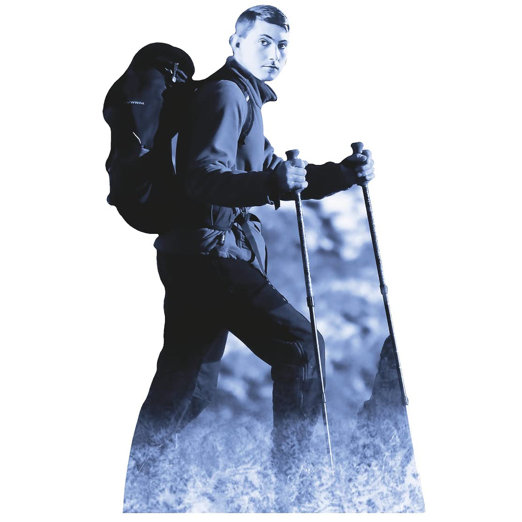 H52803 George Mallory 1924 Everest Mountaineer Climber Cardboard Cutout Standee Standup - AT TEN Distribution