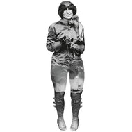H58096 Harriet Quimby April 16 1912 Aviator Cardboard Cutout Standee Standup - AT TEN Distribution