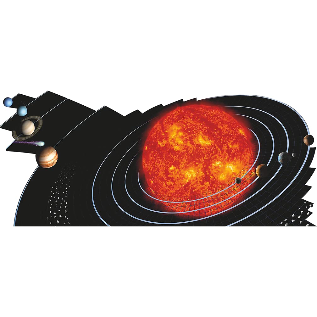 H69326 Solar System Space Astronomy NASA Planets Cardboard Cutout Back Drop Stand up - AT TEN Distribution