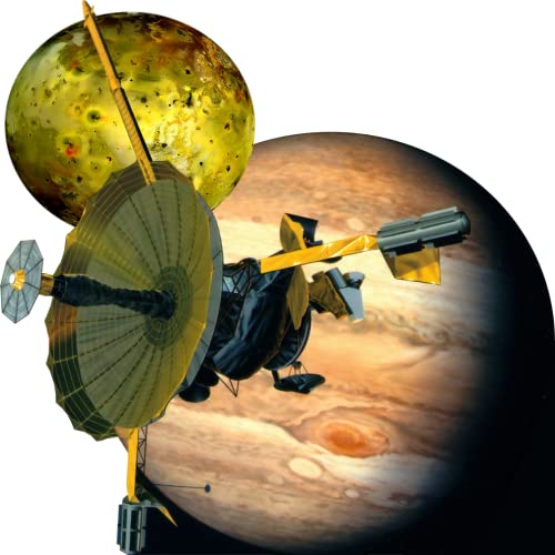 H69332 Galileo Space Probe Jupiter Io Moon Flyby NASA Mission Space Astronomy Cardboard Cutout Back Drop Stand up - AT TEN Distribution