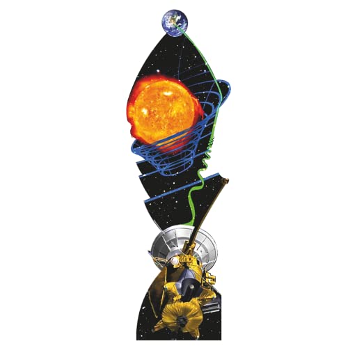 H69334 Cassini Space Probe Relativity NASA Space Astronomy Sun Earth Cardboard Cutout Back Drop Stand up - AT TEN Distribution