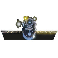 H69339 Russian Progress 75 Cargo Spacecraft NASA Space Agency Astronomy Cardboard Cutout Back Drop Stand up - AT TEN Distribution