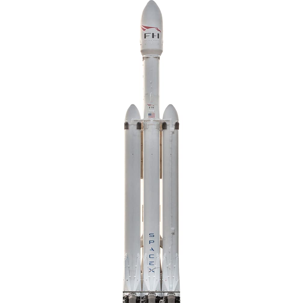 H69343 SpaceX Falcon 9 Heavy Space Rocket NASA Astronomy Cardboard Cutout Back Drop Stand up - AT TEN Distribution