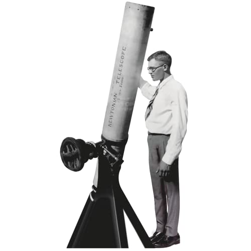H69357 Clyde Tombaugh Astronomer Pluto Discoverer Cardboard Cutout Standee Standup - AT TEN Distribution