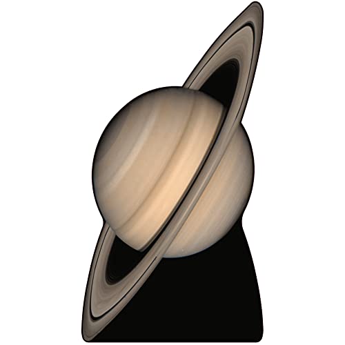 H69367 Tall Saturn at Angle 89inch NASA Astronomy Cardboard Cutout Standee Standup - AT TEN Distribution