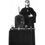 H79456 Aleister Mr Crowley Altar Occult Magician Thelema Cardboard Cutout Standup - AT TEN Distribution