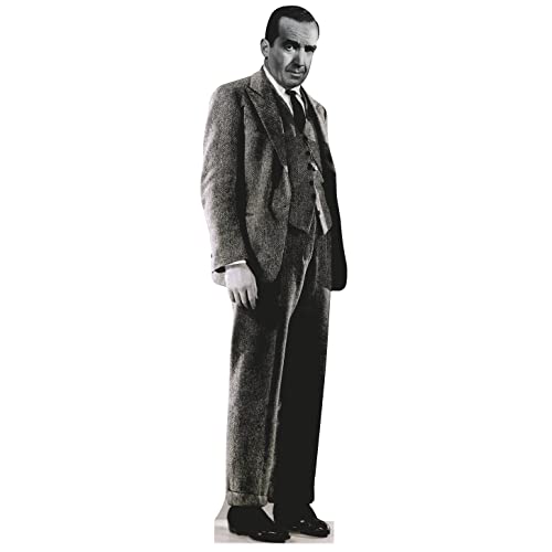 H79474 Edward R Murrow Radio Television Broadcaster Cardboard Cutout Standee Standup - AT TEN Distribution