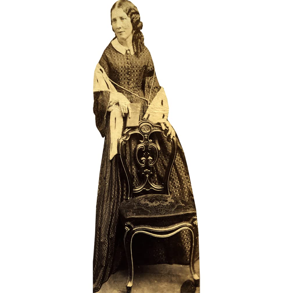 H79496 Harriet Beecher Stowe Uncle Tom's Cabin Cardboard Cutout Standee Standup - AT TEN Distribution