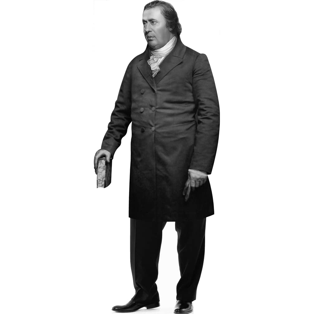 H79498 William Smellie Encyclopedia Britannica Cardboard Cutout Standee Standup - AT TEN Distribution