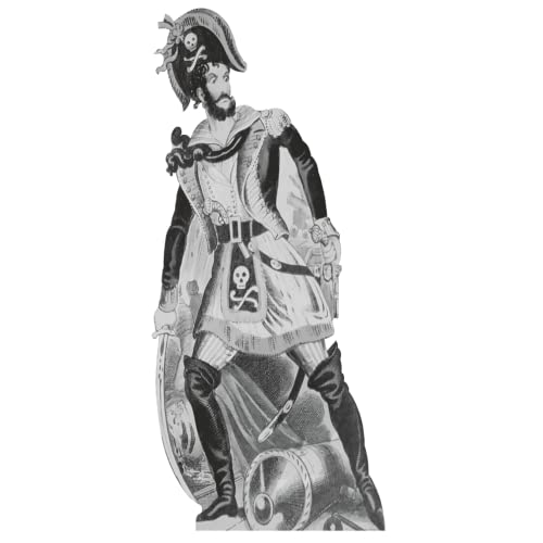 H99995 Paul Jones The Pirate Sword Pistol Cannon Cardboard Cutout Standee Standup - AT TEN Distribution