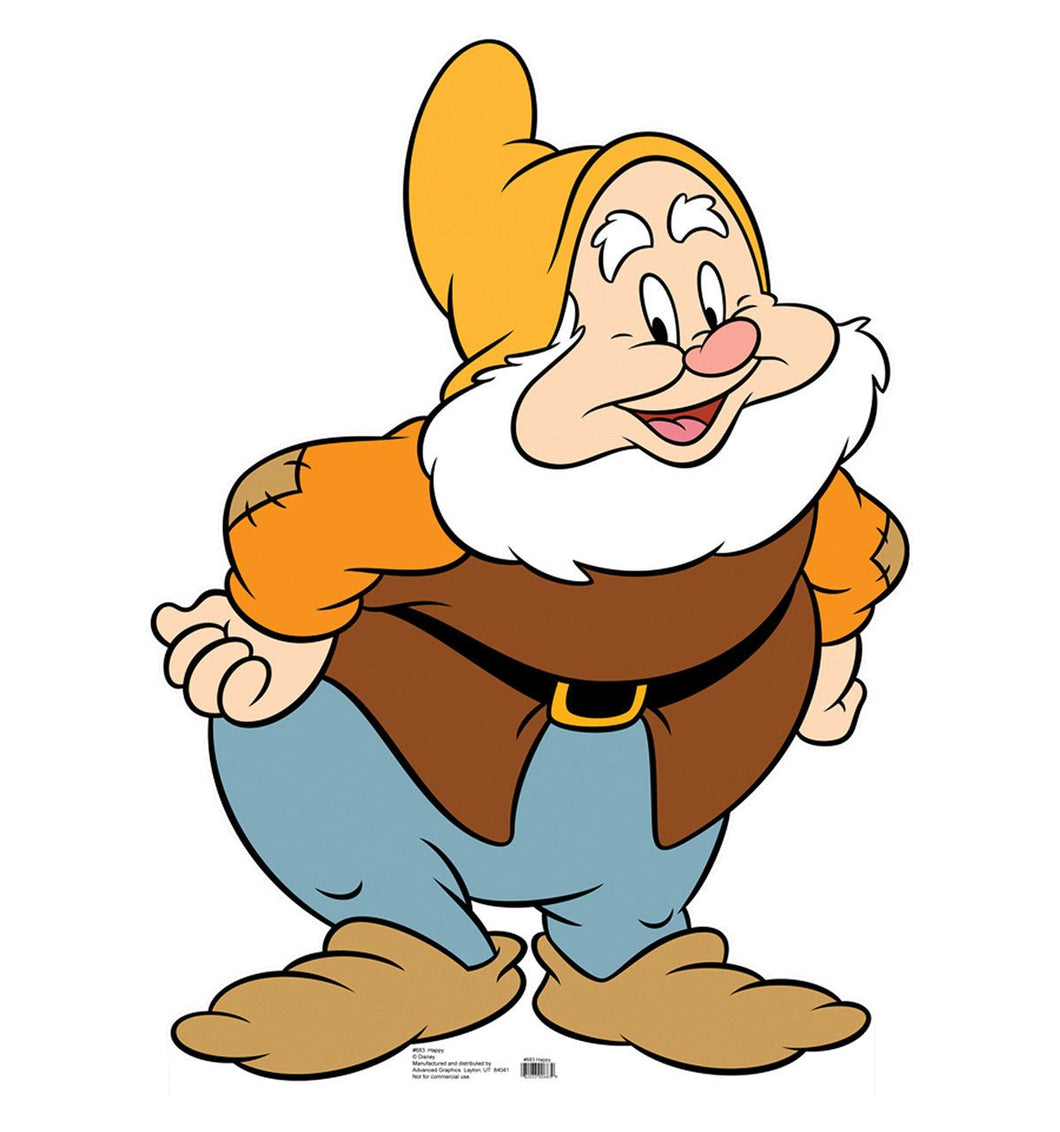 Happy Cardboard Cutout - AT TEN Distribution