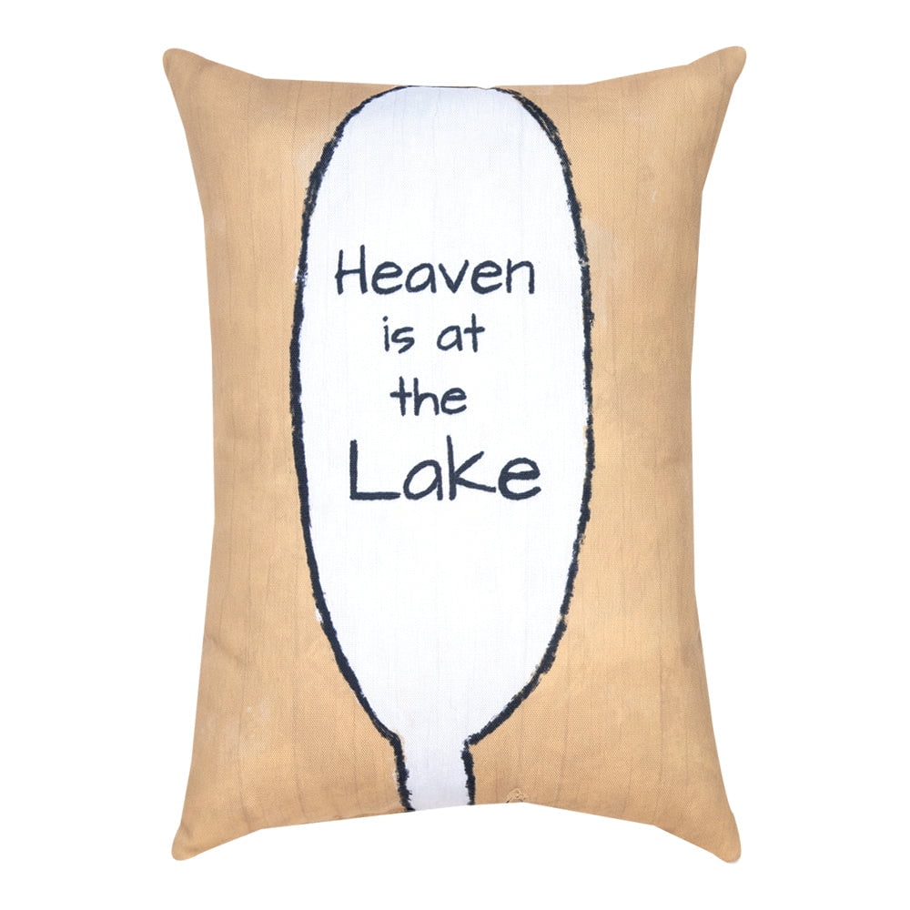 Heaven Is At The Lake Climaweave Pillow 13
