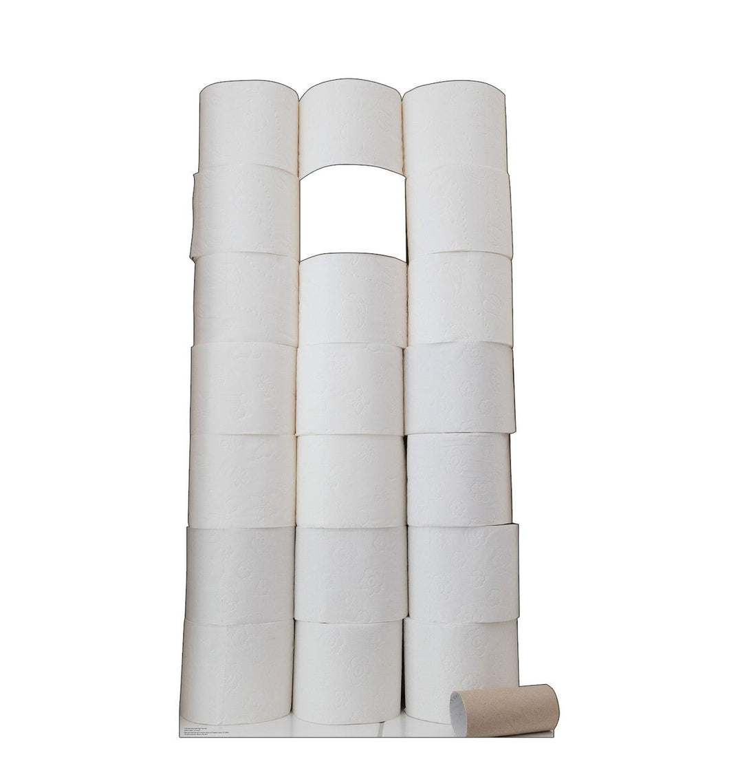 Hoarder Toilet Paper Cardboard Standin 3182 - AT TEN Distribution