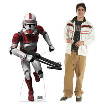 Load image into Gallery viewer, Imperial Clone Shock Trooper Life - size Cardboard Cutout - AT TEN Distribution
