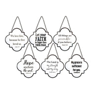 Inspirational Sayings Quarterfoil Signs (11