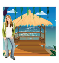 Load image into Gallery viewer, Island Backdrop Life - Size Cardboard Cutout - AT TEN Distribution
