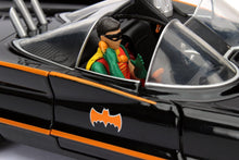 Load image into Gallery viewer, JADA 1966 Classic TV Series Batmobile 1:24 Die - Cast Car with 2.75" Batman and Robin Figures, Toys for Kids and Adults - AT TEN Distribution
