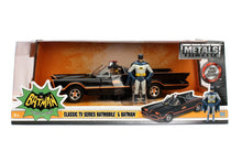 Load image into Gallery viewer, JADA 1966 Classic TV Series Batmobile 1:24 Die - Cast Car with 2.75" Batman and Robin Figures, Toys for Kids and Adults - AT TEN Distribution
