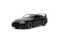 Jada Fast & Furious 1:32 1995 Toyota Supra Die - Cast Car, Toys for Kids and Adults(Black) - AT TEN Distribution
