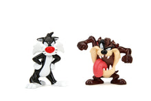 Load image into Gallery viewer, Jada Looney Tunes Metalfigs 4 - Pack - Bugs Bunny, Tasmanian Devil, Daffy Duck, Sylvester the Cat - Collectible 2,5" Metal Figures - AT TEN Distribution
