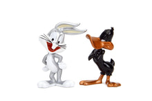 Load image into Gallery viewer, Jada Looney Tunes Metalfigs 4 - Pack - Bugs Bunny, Tasmanian Devil, Daffy Duck, Sylvester the Cat - Collectible 2,5" Metal Figures - AT TEN Distribution
