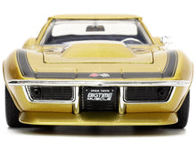 Load image into Gallery viewer, Jada Toys Big Time Muscle 1:24 1969 Chevy Corvette Stingray ZL - 1 Die - cast Car Gold, Toys for Kids and Adults - AT TEN Distribution
