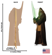 Load image into Gallery viewer, Jedi Master Kelnacca Life - Size Cardboard Cutout - AT TEN Distribution
