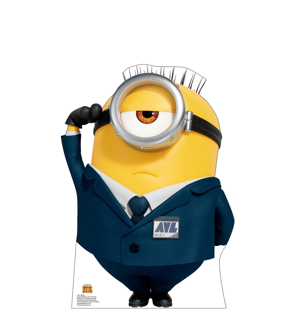 Jerry Life - Size Cardboard Cutout Despicable Me 4 - AT TEN Distribution
