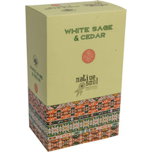 Load image into Gallery viewer, Kheops International Native Soul Incense Smudge Sticks, Pack of 12, 15 Grams, White Sage and Cedar, Brown, 72799 - AT TEN Distribution
