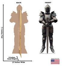 Load image into Gallery viewer, Knight in Armor Life - size Cardboard Cutout - AT TEN Distribution
