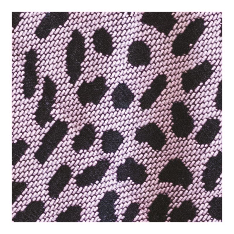 LEOPARD BLACK/PINK 48X60 RAYON - AT TEN Distribution