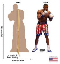 Load image into Gallery viewer, Life - Size Adonis Creed Cardboard Cutout - AT TEN Distribution

