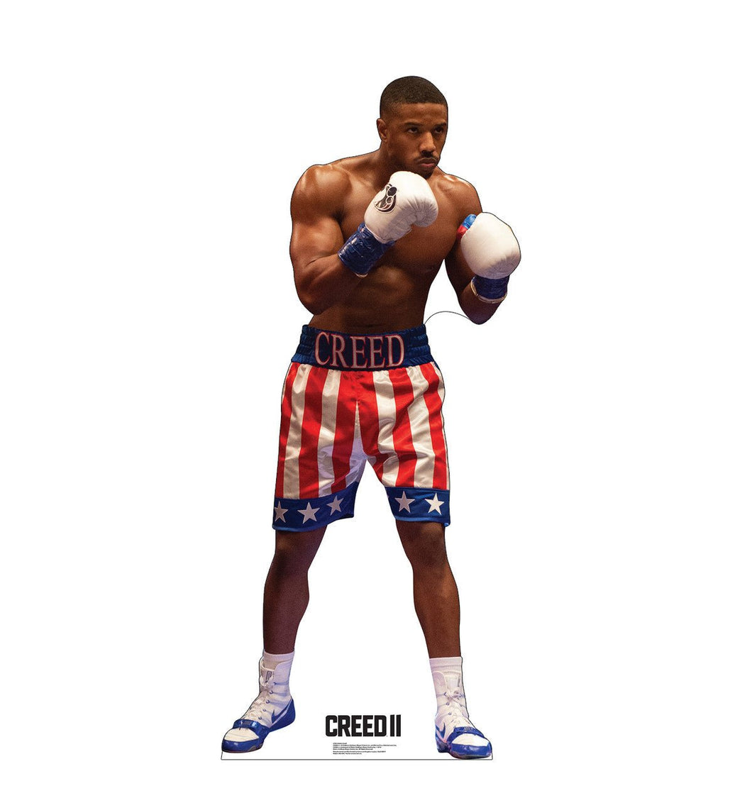 Life - Size Adonis Creed Cardboard Cutout - AT TEN Distribution