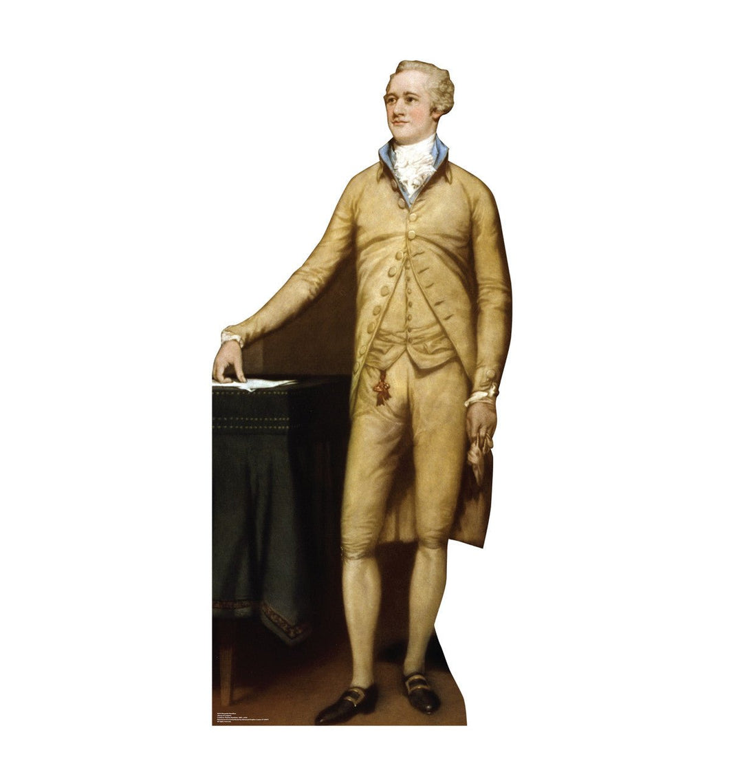 Life - Size Alexander Hamilton Cardboard Cutout - AT TEN Distribution