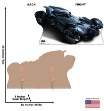 Load image into Gallery viewer, Life - size Batmobile Batman V. Superman Cardboard Cutout - AT TEN Distribution
