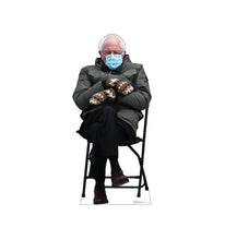 Load image into Gallery viewer, Life - Size Bernie Sanders Meme Outdoor Standee - AT TEN Distribution
