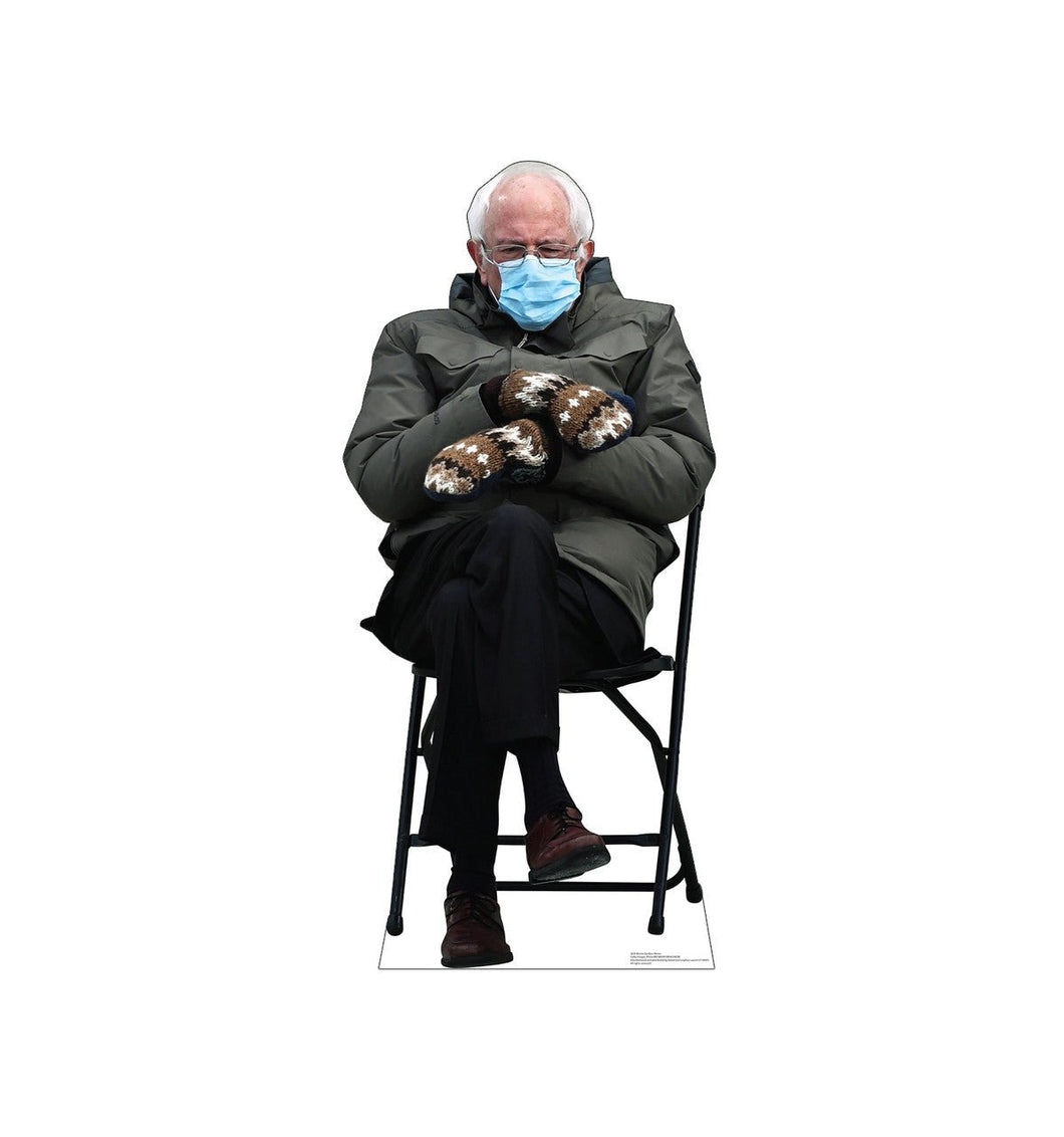 Life - Size Bernie Sanders Meme Outdoor Standee - AT TEN Distribution