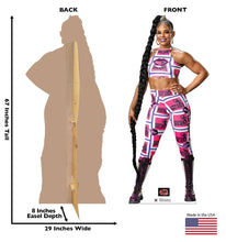 Load image into Gallery viewer, Life - Size Bianca Belair WWE Cardboard Cutout - AT TEN Distribution

