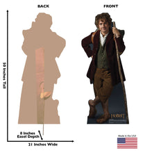 Load image into Gallery viewer, Life - size Bilbo Baggins Cardboard Cutout - AT TEN Distribution
