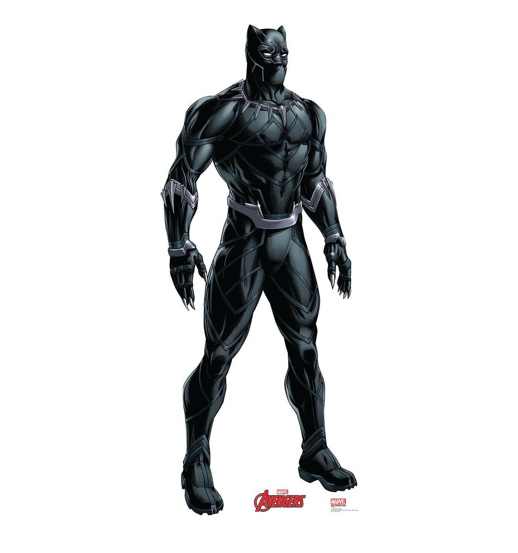 Life - size Black Panther Avengers Cardboard Cutout - AT TEN Distribution