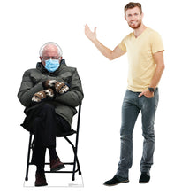 Load image into Gallery viewer, Life - Size Cardboard Cutout of Bernie Sanders Meme - AT TEN Distribution
