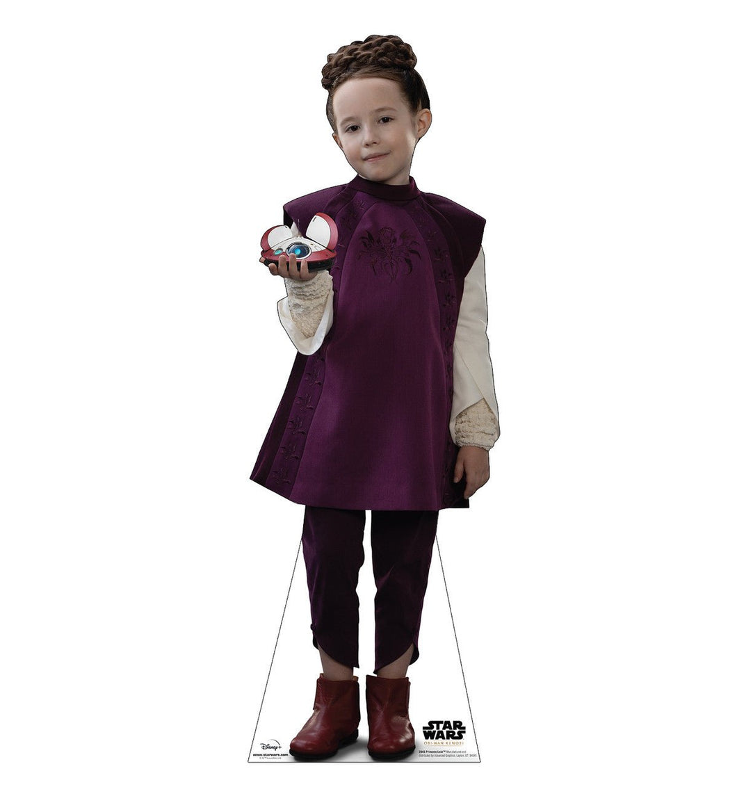Life - size Cardboard Cutout of Child Princess Leia - AT TEN Distribution